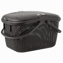 Canasta Moderno Cesto Ratan Para Alimentos Picnic Camping