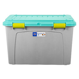 Caja Organizadora Baul Con Ruedas Almacenamiento 123 Lts