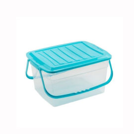 Caja Organizadora Almacenamiento Con Broches Y Asas 18 Lts