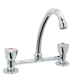 Combinación Lavaplatos 8 Llave Grifo De Fregadero