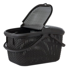 Canasta Moderno Cesto Ratan Para Alimentos Picnic Camping