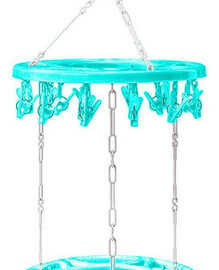 Colgador Múltiple De Ropa 2 Niveles 36 Ganchos Reyplast