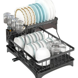 Elegante Secaplatos Escurridor Antioxidante