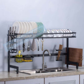 Escurridor De Platos Organizador De Lavaplatos Rack De Cocina