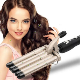 Ondulador Rizador De Pelo Profesional 5 Barriles