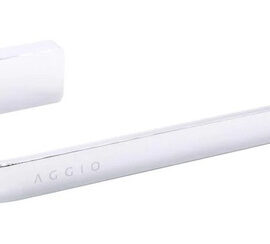 Toallero Colgador Porta Toalla Gancho Aggio Ottone Cromo