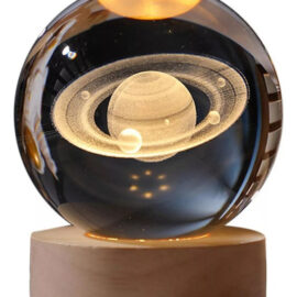 Esfera Cristal Nocturna Luz