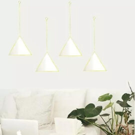 4 Espejos De Pared Decorativos Minimalista Moderno