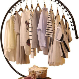 Perchero Colgador Organizador Exhibidor Ropa Circular