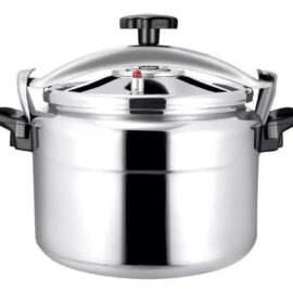 Olla A Presion Aluminio 9 Lt Con Tapa Y Tornillo