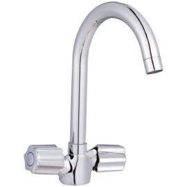 Llave Para Lavaplatos Tipo Monoblock Fas Cromada