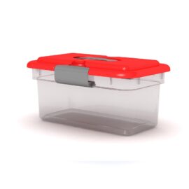 Caja Organizadora Transparente Multiusos 6 Lts Kitty Kendy
