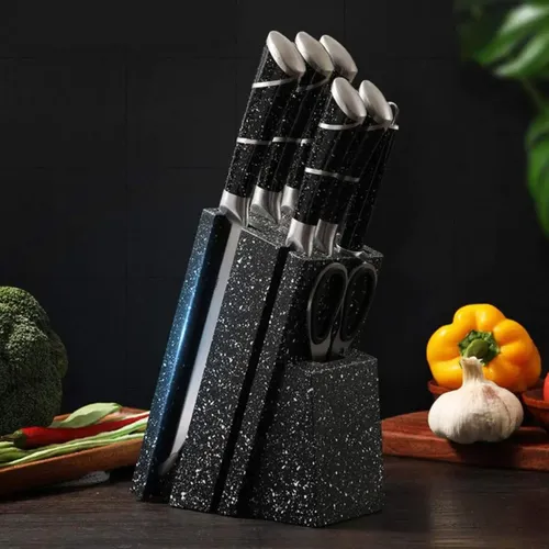 Set De Cuchillos De 8 Piezas Con Base Antideslizante - Imagen 3