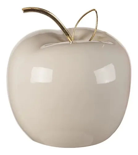 Escultura Frutal Figura Decorativa Manzana - Imagen 2