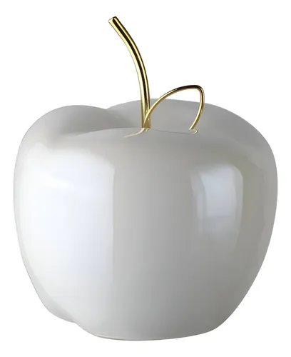 Escultura Frutal Figura Decorativa Manzana