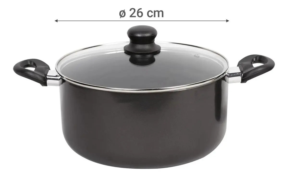 Olla Cacerola Gourmet Antiadherente Aluminio Fantuzzi 26cm - Imagen 7
