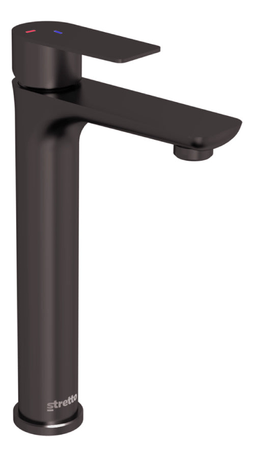 Monomando Lavatorio Llave Modelo Bruna Alto High Stretto - Imagen 5