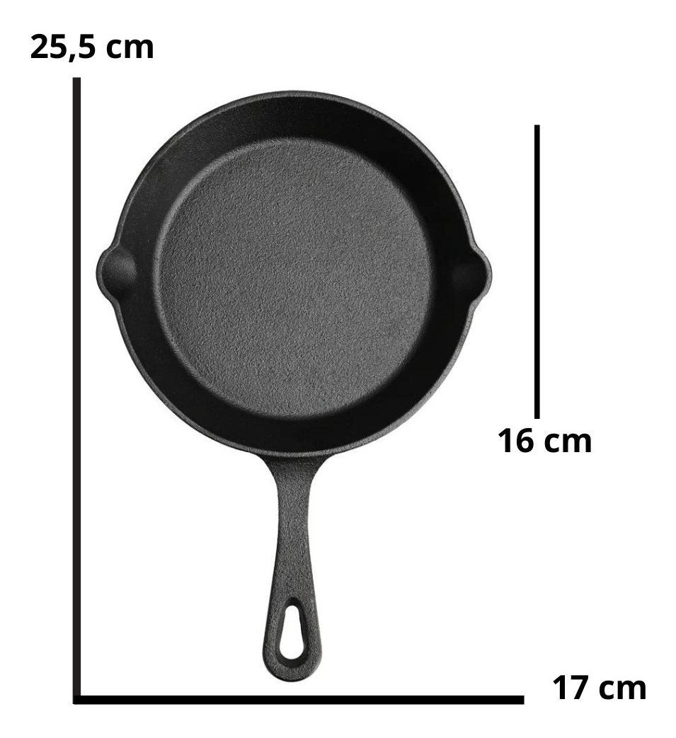 Sartén Redondo Hierro Seki Iron Cast - Imagen 10