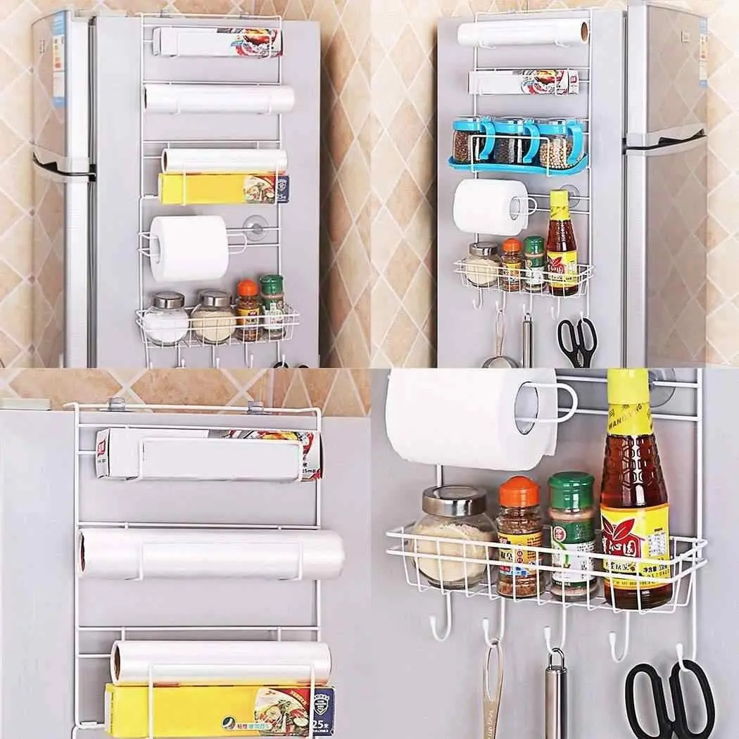 Organizador Multifuncional Para Pared/lateral Refrigerador - Imagen 4