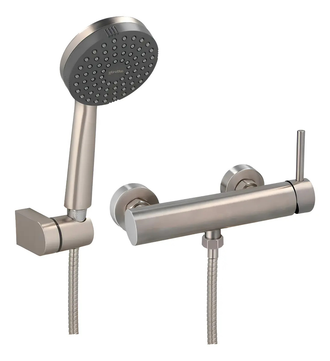 Monomando Llave Grifo De Ducha Modelo Veroli Marca Stretto