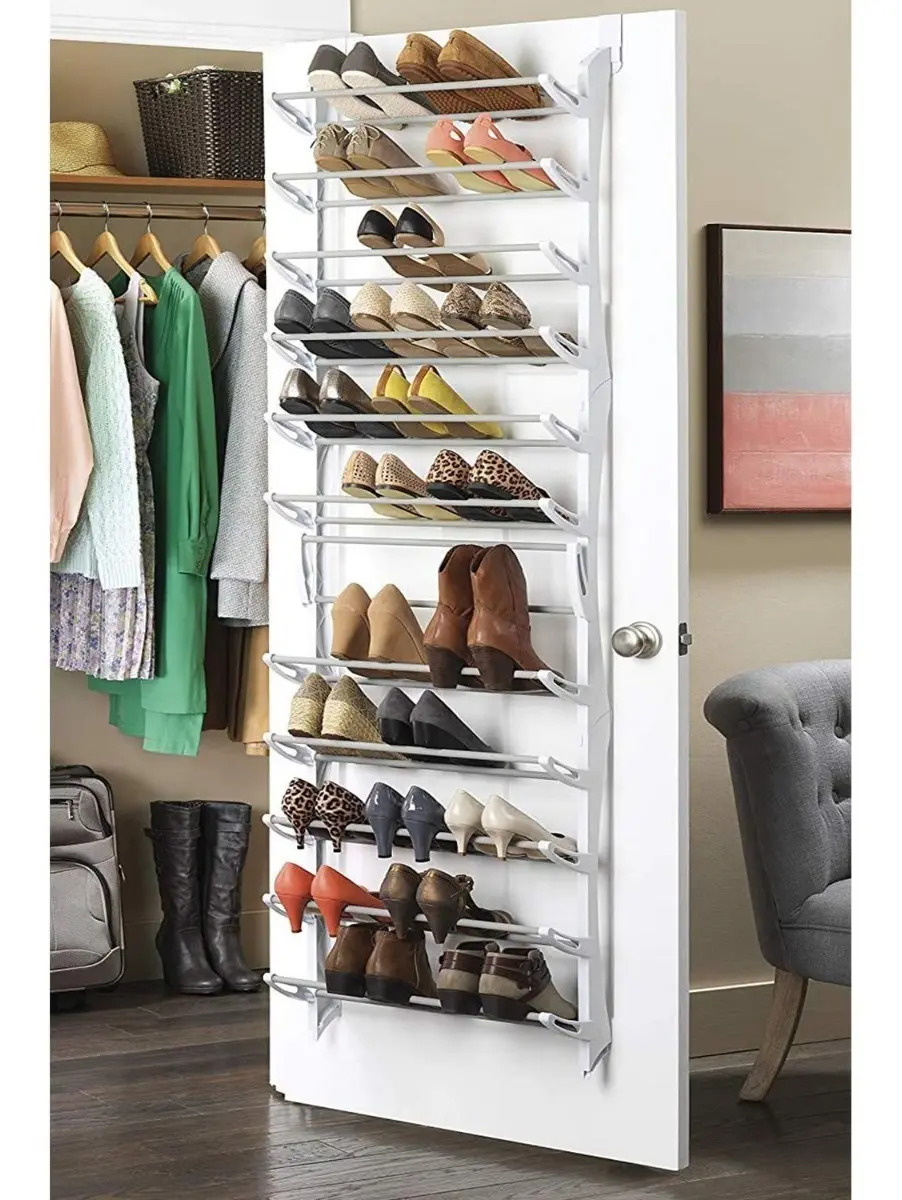 Zapatero Organizador De Zapatos Para Puertas 36 Pcs - Imagen 4
