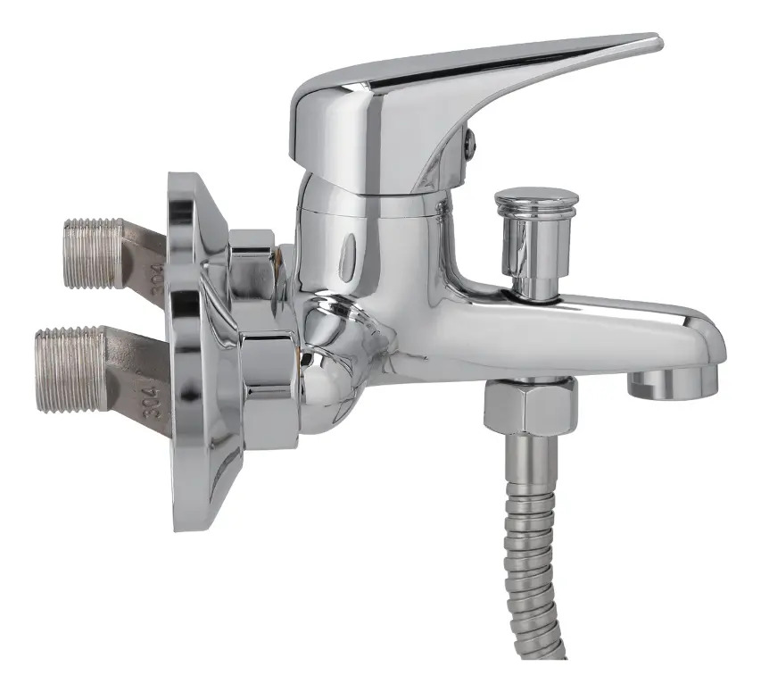 Monomando Llave Grifo Para Tina Ducha Modelo Piero Stretto - Imagen 3