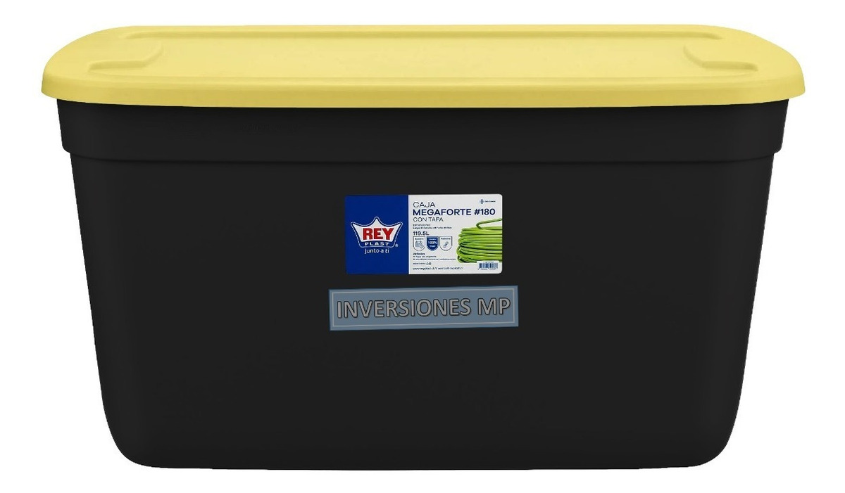 Caja Organizadora Almacenamiento Megaforte 120 Lts Reyplast - Imagen 11