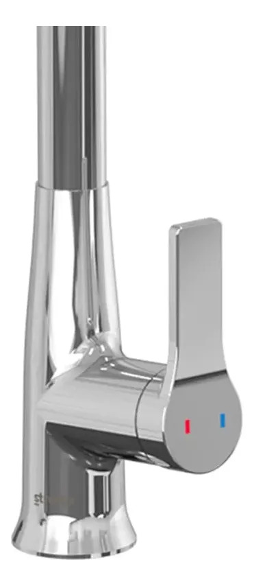 Monomando Llave Extraíble Lavaplatos Modelo Trivento Stretto - Imagen 5