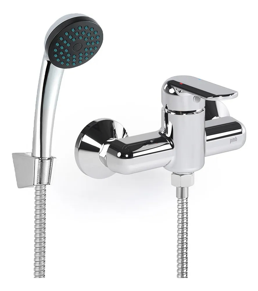 Monomando Llave Grifo Para Ducha Modelo Glasgow Pmb - Imagen 2