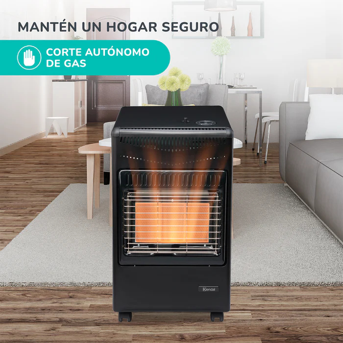 Calentador Calefactor Estufa A Gas 15 Kg Infrarroja Kendal - Imagen 5