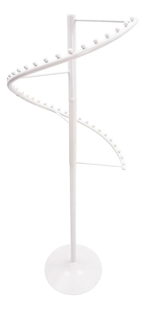 Perchero Exhibidor Metálico Espiral Resistente Moderno - Imagen 13