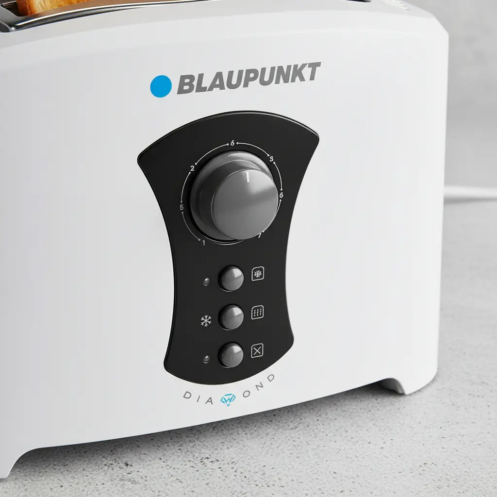 Tostador Eléctrico Pan Diamond 900w Blaupunkt Color Blanco - Imagen 2