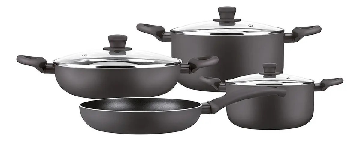 Batería De Cocina Marmicoc Spring Set 7 Piezas