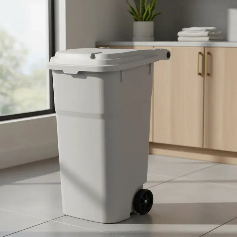 Basurero Papelero Contenedor 132 Litros Bunker Reyplast