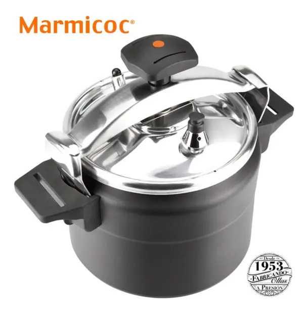 Olla A Presión 10 Litros Alumax Marmicoc Black - Imagen 2