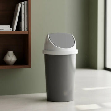 Basurero Papelero Vaiven Gigante Modelo Aura 45l