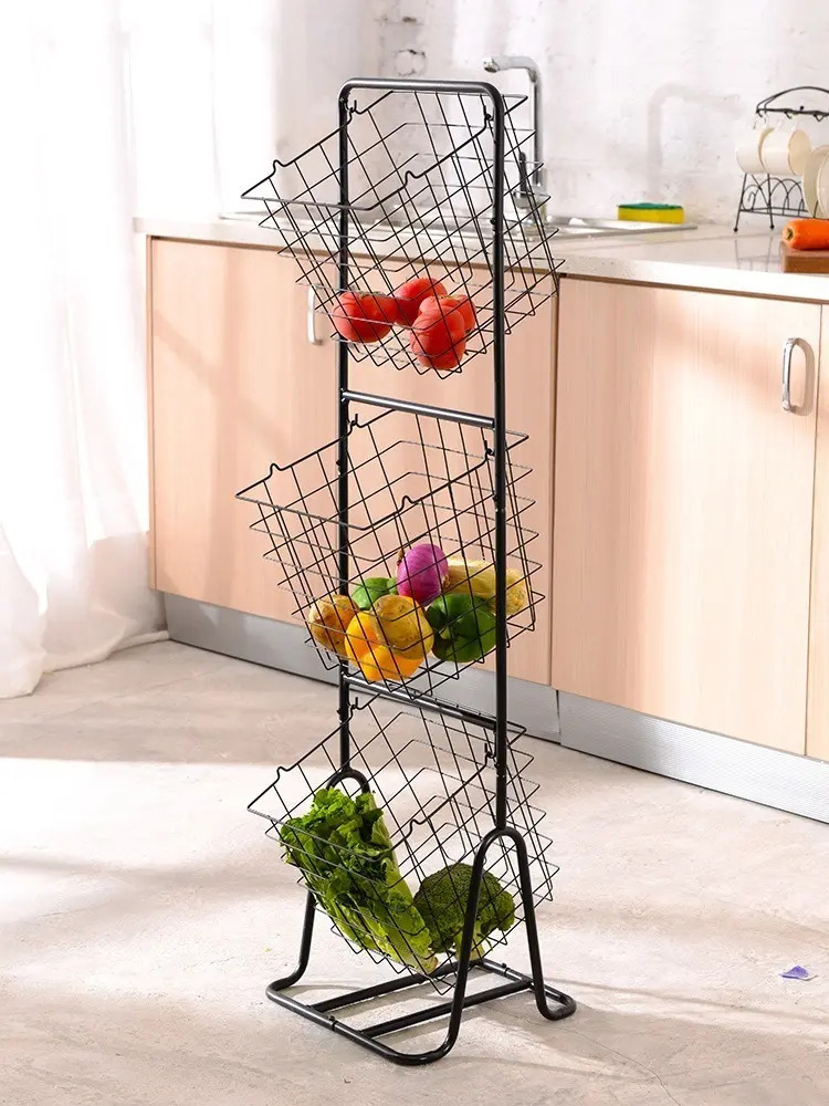 Canasto Organizador 3 Niveles Multiusos Cocina/baño/living