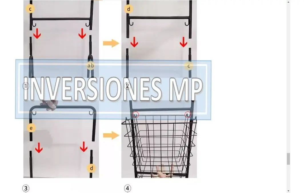 Canasto Organizador 3 Niveles Multiusos Cocina/baño/living - Imagen 8