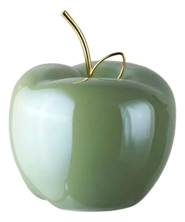 Escultura Frutal Figura Decorativa Manzana - Imagen 8