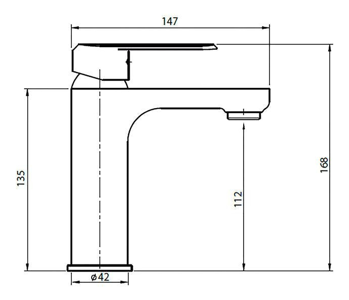 Monomando Lavatorio Llave Grifo Modelo Marsella Stretto - Imagen 15