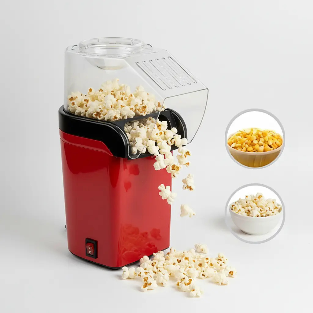 Maquina Eléctrica Para Cabritas Palomitas De Maiz Sin Aceite - Imagen 3