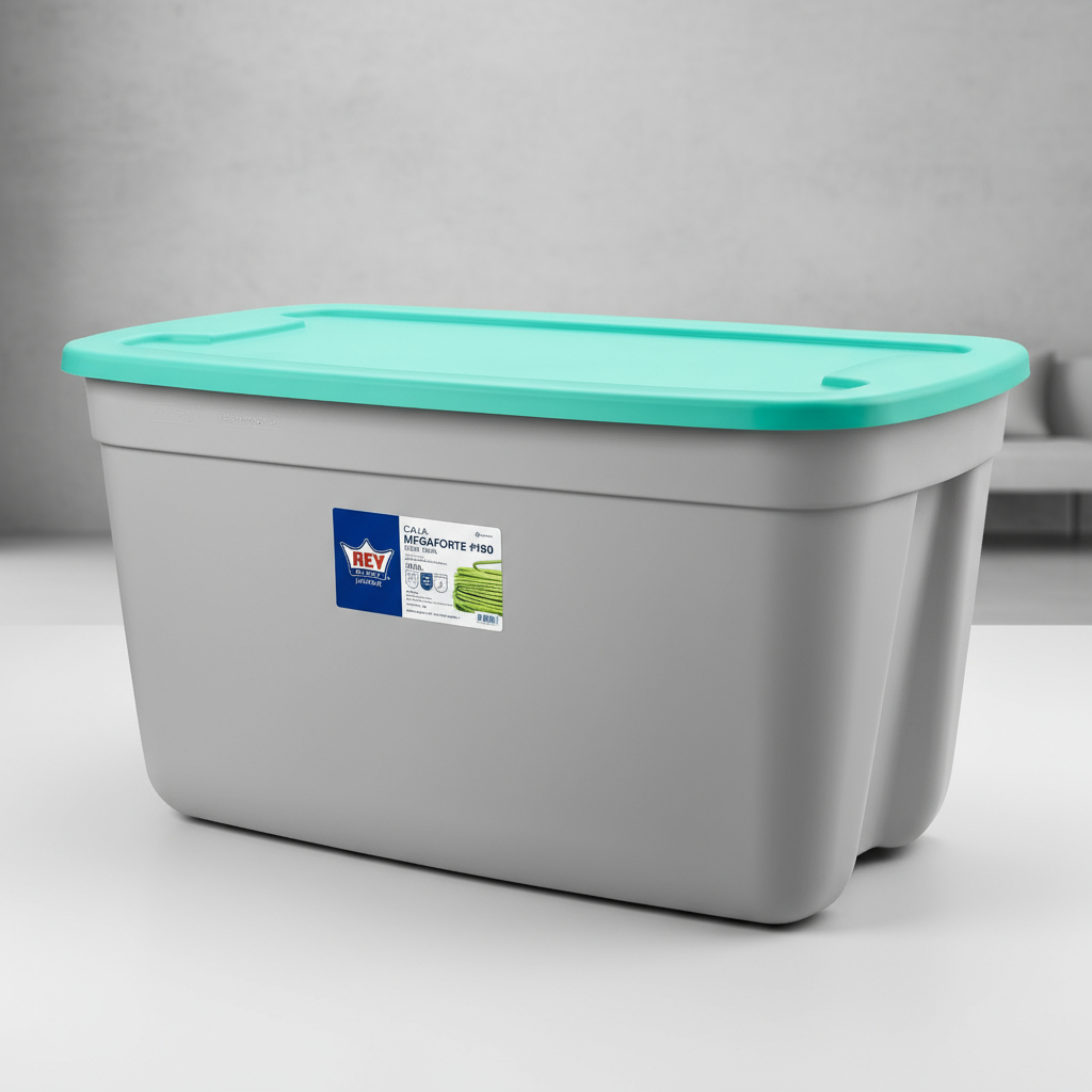 Caja Organizadora Almacenamiento Megaforte 120 Lts Reyplast - Imagen 19