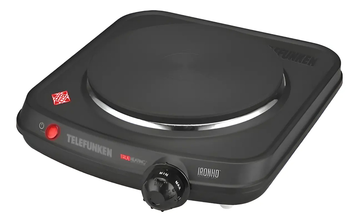 Cocinilla Con Alimentación Eléctrica Telefunken 18 Cm 1600w