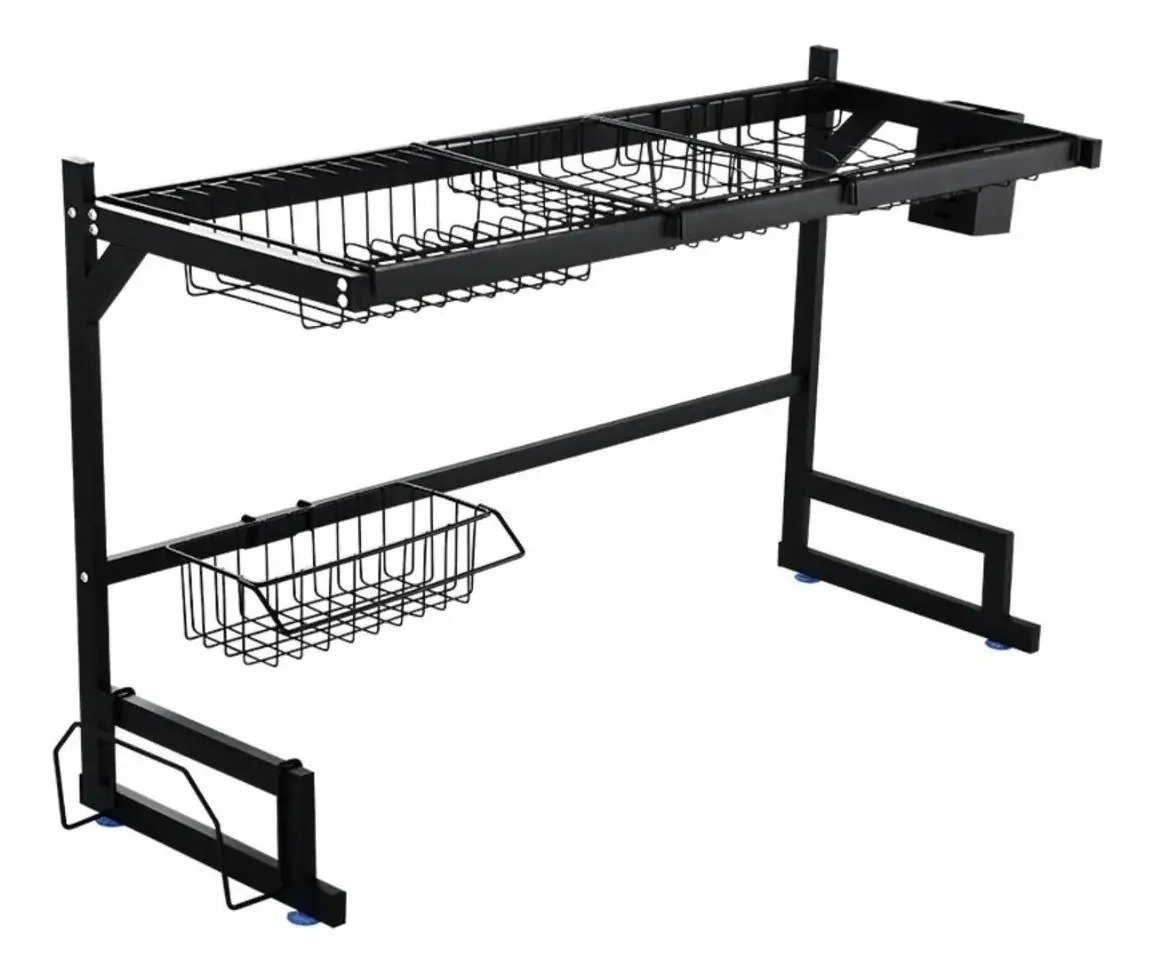 Escurridor De Platos Organizdor De Fregadero Rack De Cocina - Imagen 7