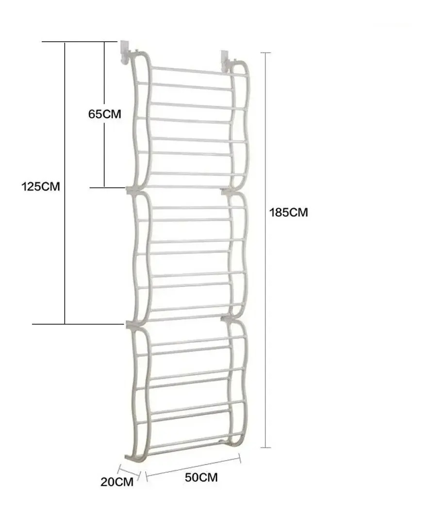 Zapatero Organizador De Zapatos Para Puertas 36 Pcs - Imagen 7