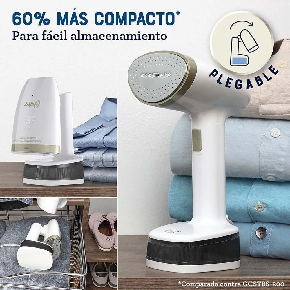 Plancha Vaporizador De Prendas De Mano Plegable Marca Oster - Imagen 7
