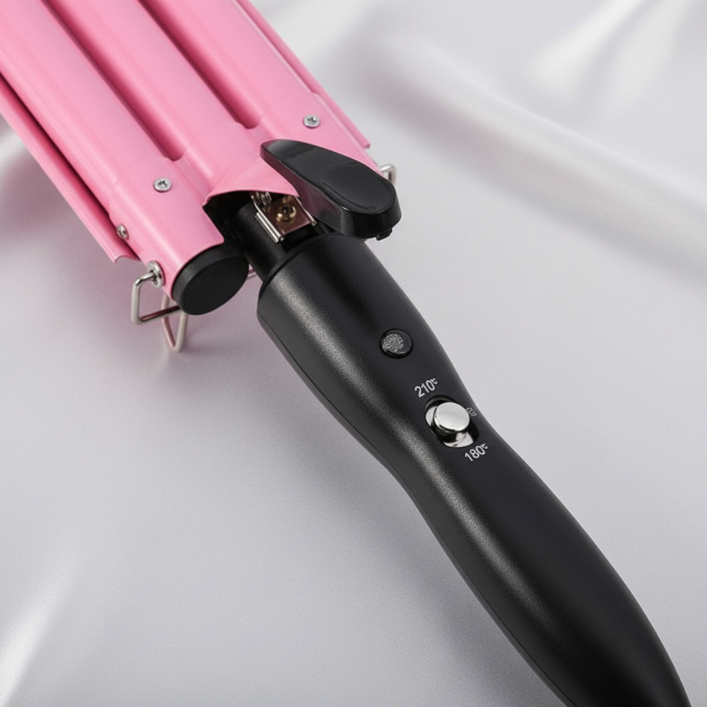 Ondulador Rizador De Pelo Profesional Triple - Imagen 4