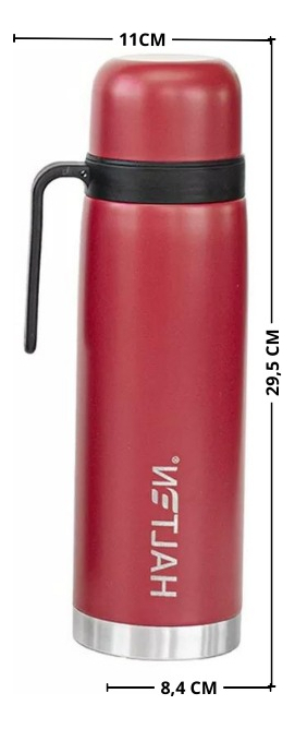 Termo 1 Litro Especial Para Mate Matero Marca Halten - Imagen 7