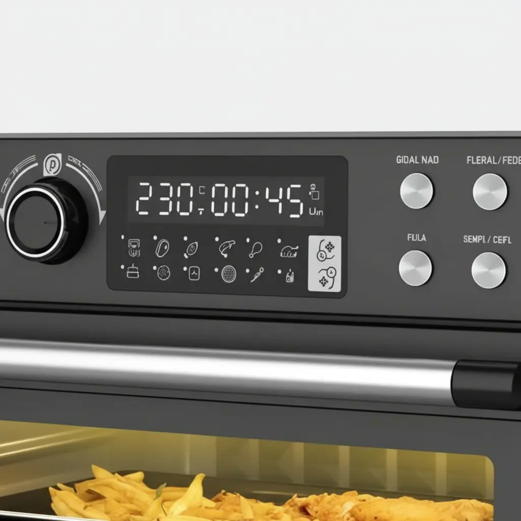 Horno Y Freidora De Aire 2 En 1 Telefunken 2100w 32 L - Imagen 4