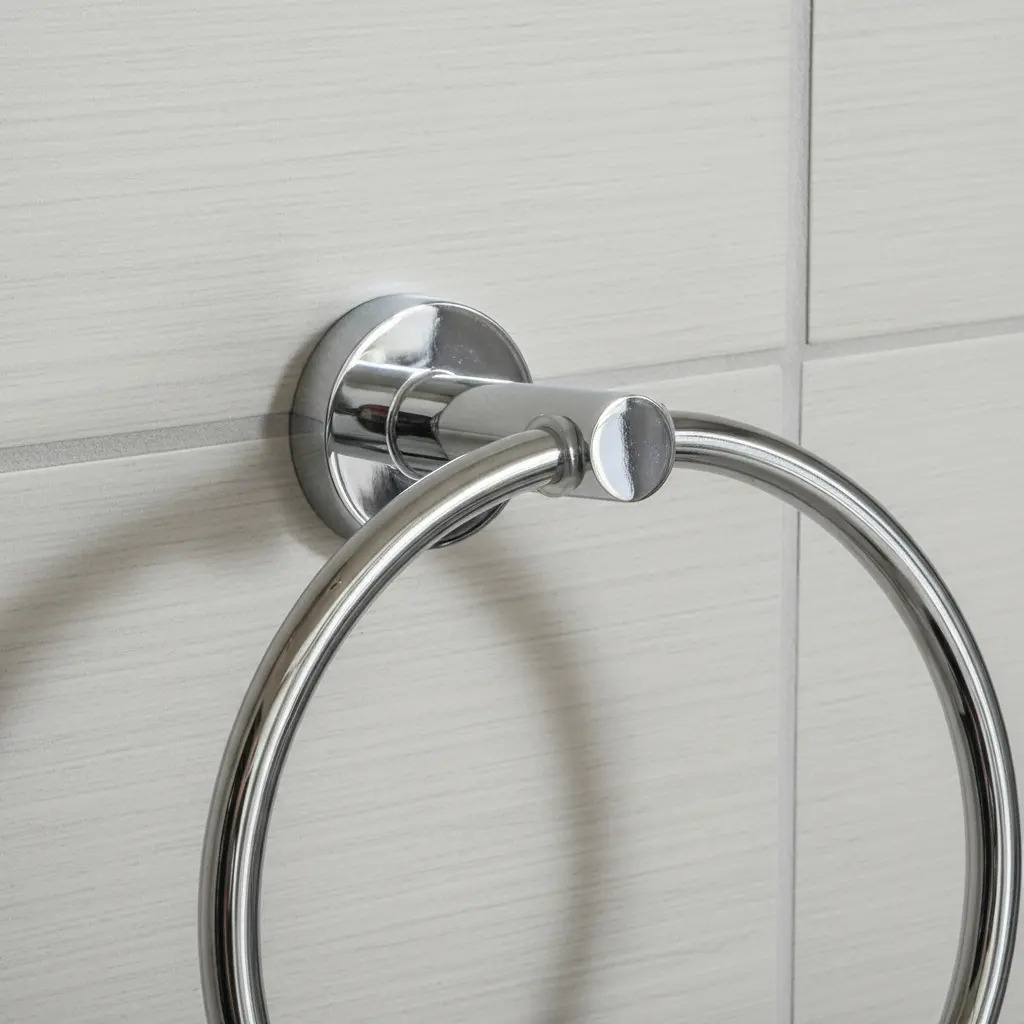Argolla Aro Toallero Porta Toalla Modelo York - Imagen 6